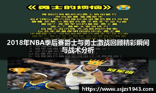 2018年NBA季后赛爵士与勇士激战回顾精彩瞬间与战术分析