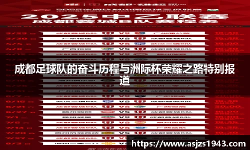 成都足球队的奋斗历程与洲际杯荣耀之路特别报道